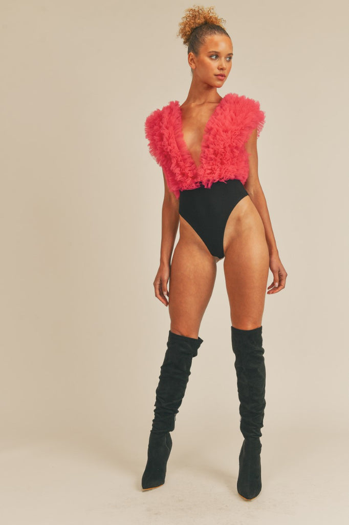 Mesh Corset Bodysuit – Queen Bae