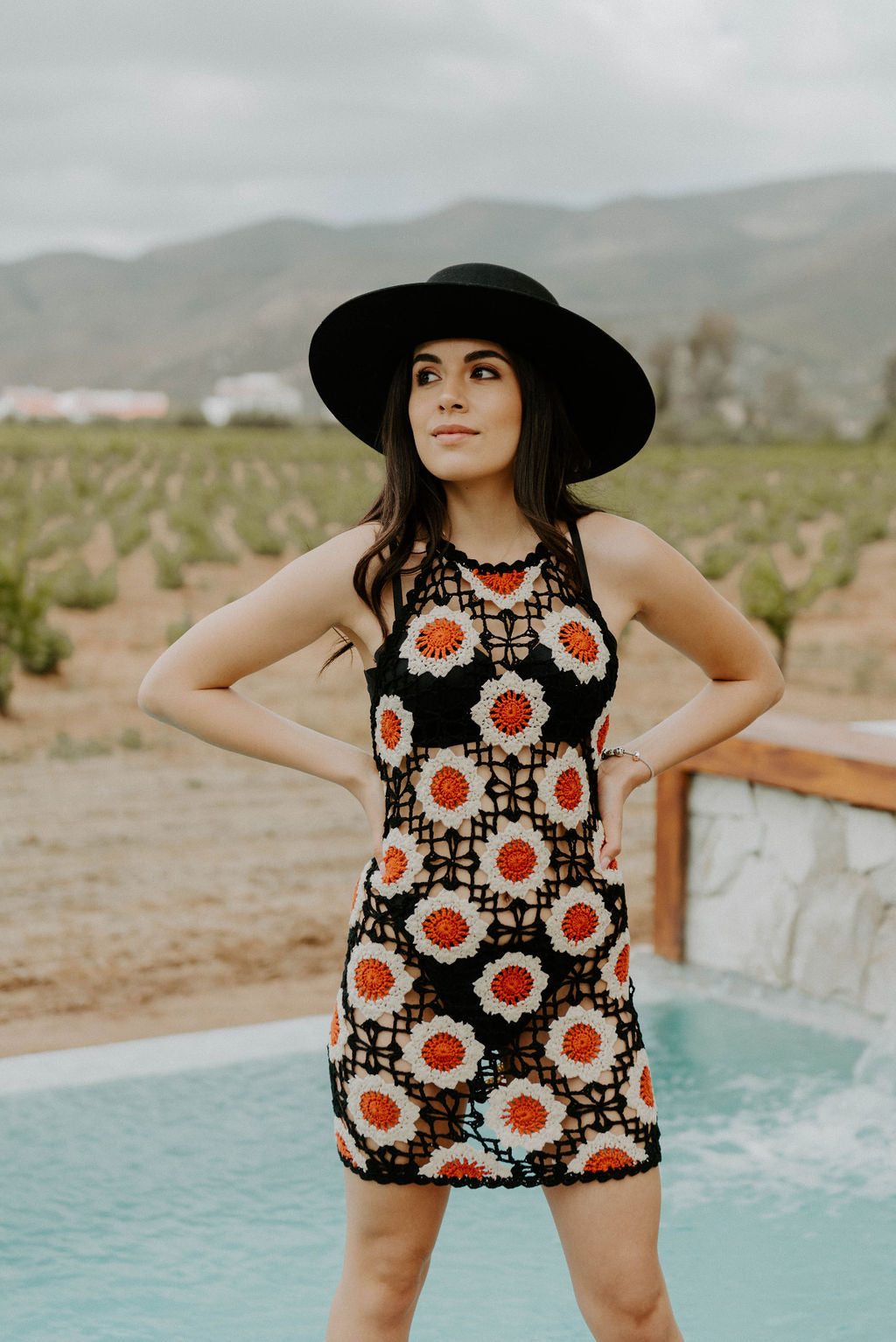 H&m coachella crochet outlet dress