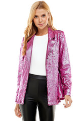 Sequin Tweed Preppy Blazer - Women - Ready-to-Wear